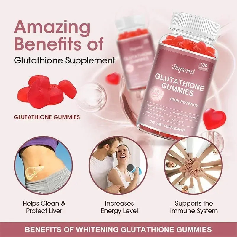 Glutathione 100pcs – Anti-aging, Improve Dullness, Brightening Skin, Immunity