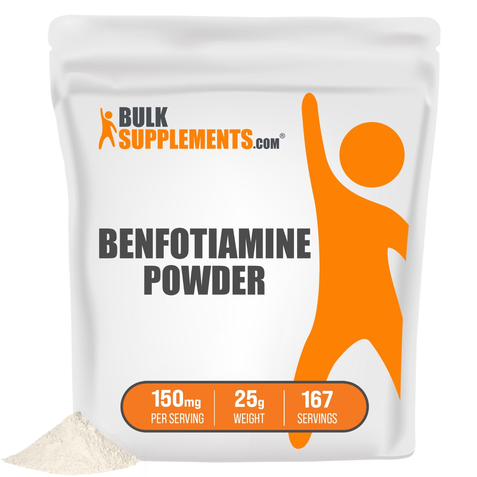 BulkSupplements Benfotiamine Powder – Heart Health
