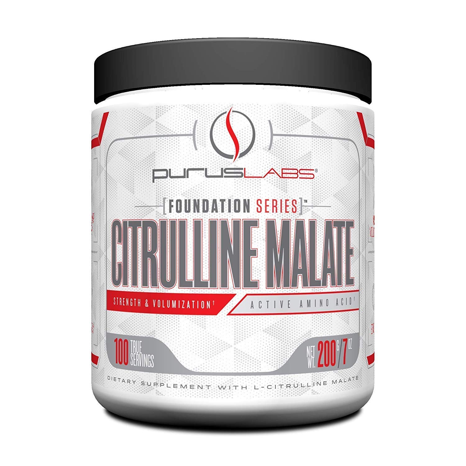 Purus Labs L Citrulline Malate 7.1 Ounce Nutritional Supplement for Energy Pump