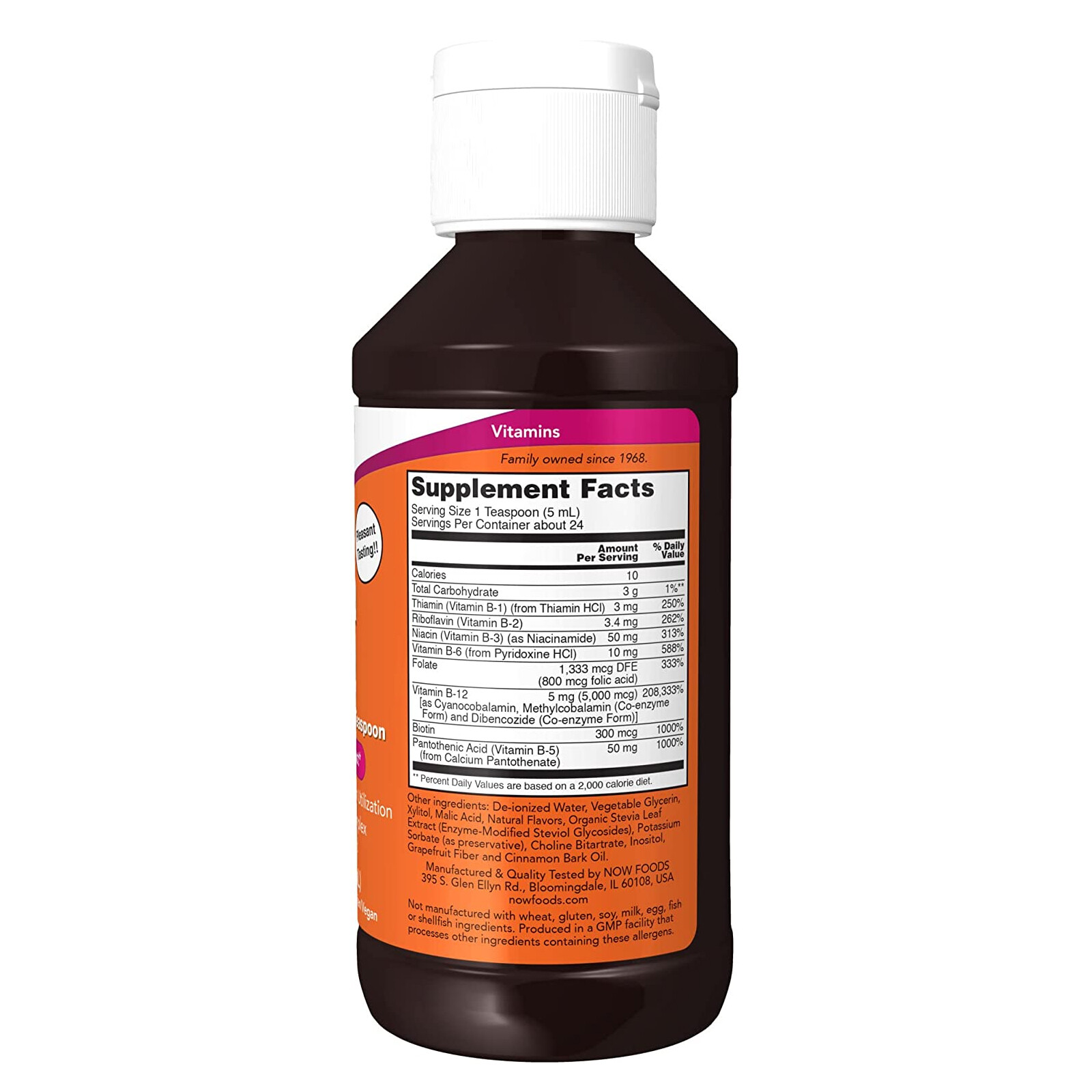 NOW FOODS Ultra B-12 Liquid – 4 oz.