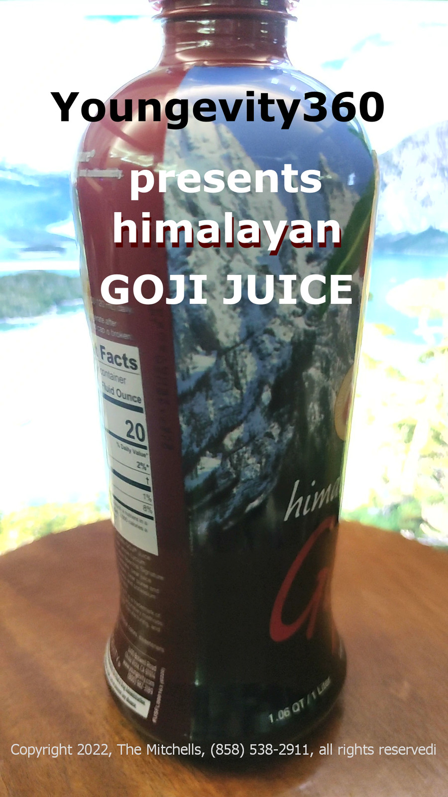 Youngevity Mitchell Himalayan GoJi Juice 4-Pak