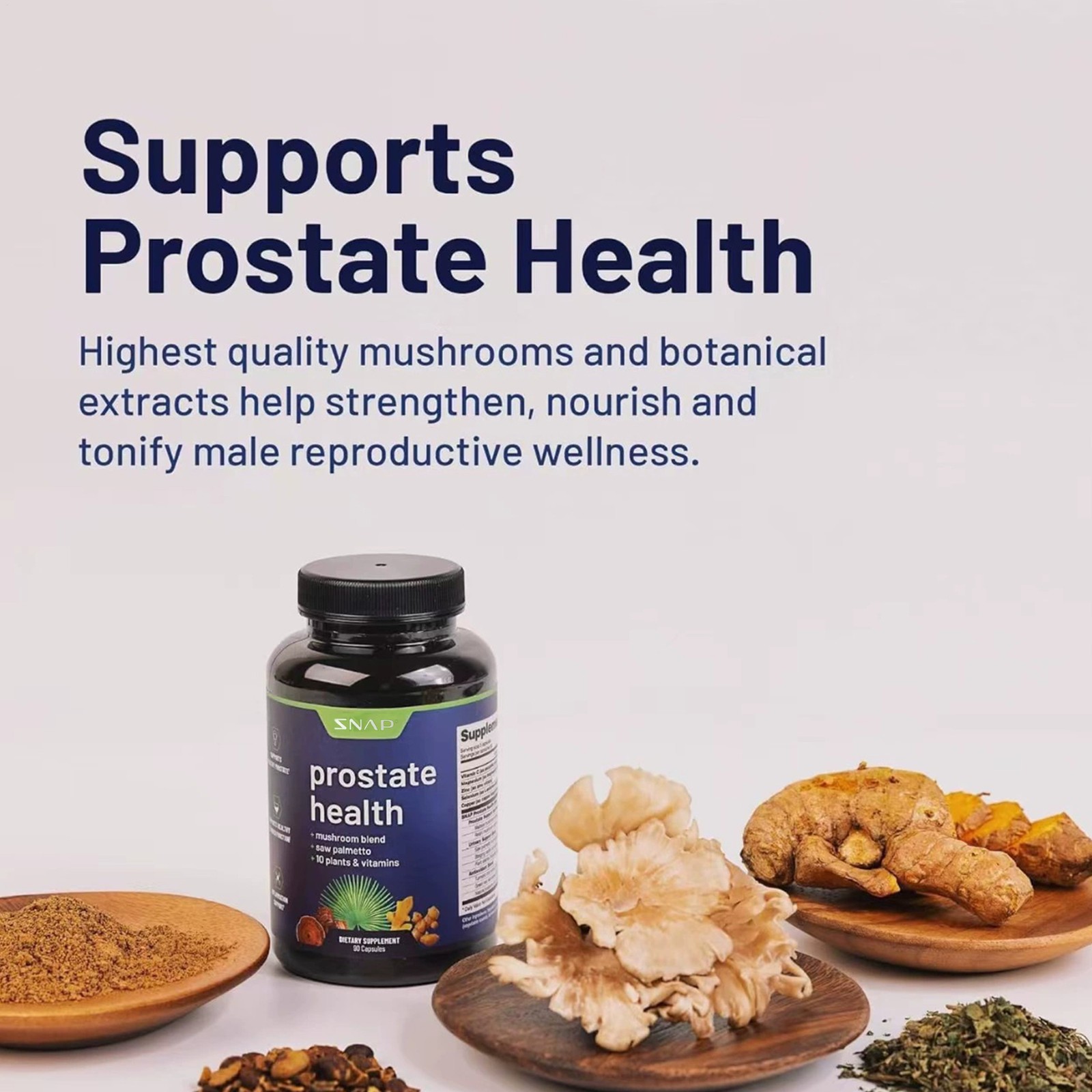 Prostate Fitness – Urinary, Bladder & Immune System Health Snap 60ct Supplements