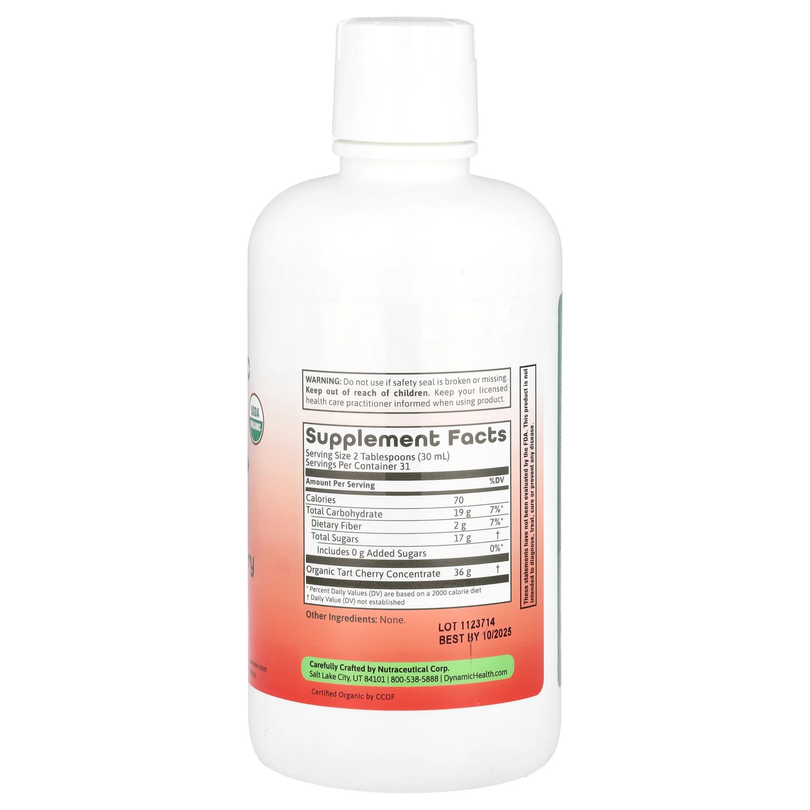 Tart Cherry Concentrate, 32 fl oz (946 ml)
