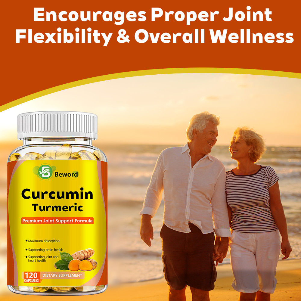 TURMERIC 95% CURCUMIN 1950mg EXTRACT TUMERIC BLACK PEPPER ANTIOXIDANT BEST.