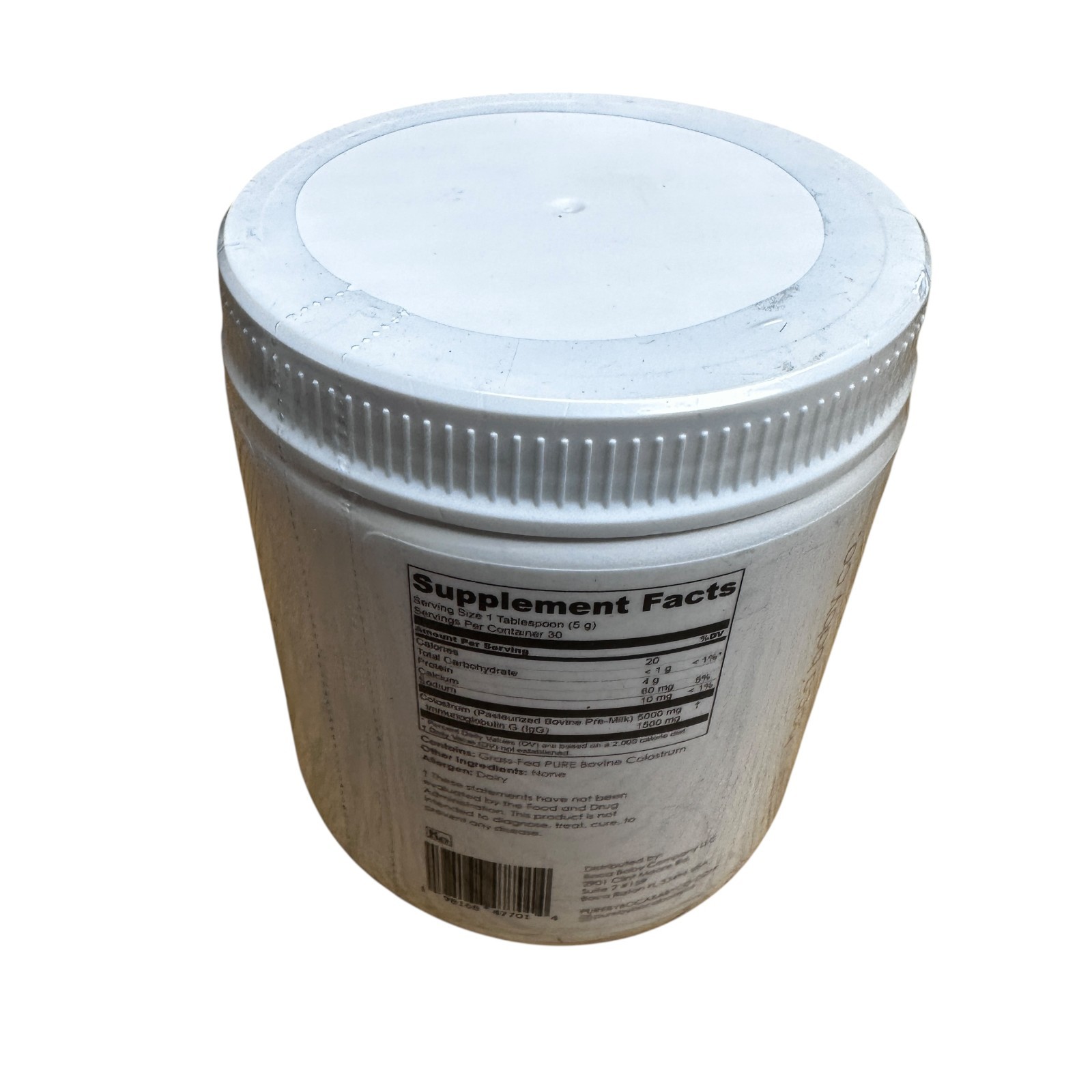 PURE Boca Baby COLOSTRUM 5.29oz Immune Support Powder Exp 2027 Sealed