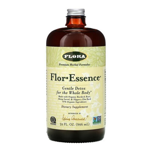 Organic Detox Tea Flor Essence 32 Oz by Flora