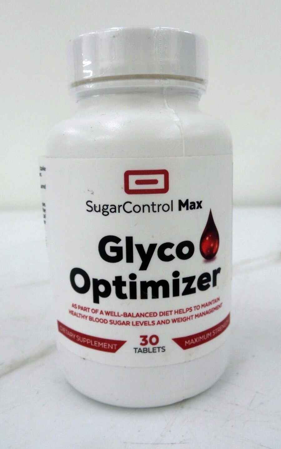 Sugar Control Max Glyco Optimizer 30 tablets exp. 12/2025 (133173-1 B-8)