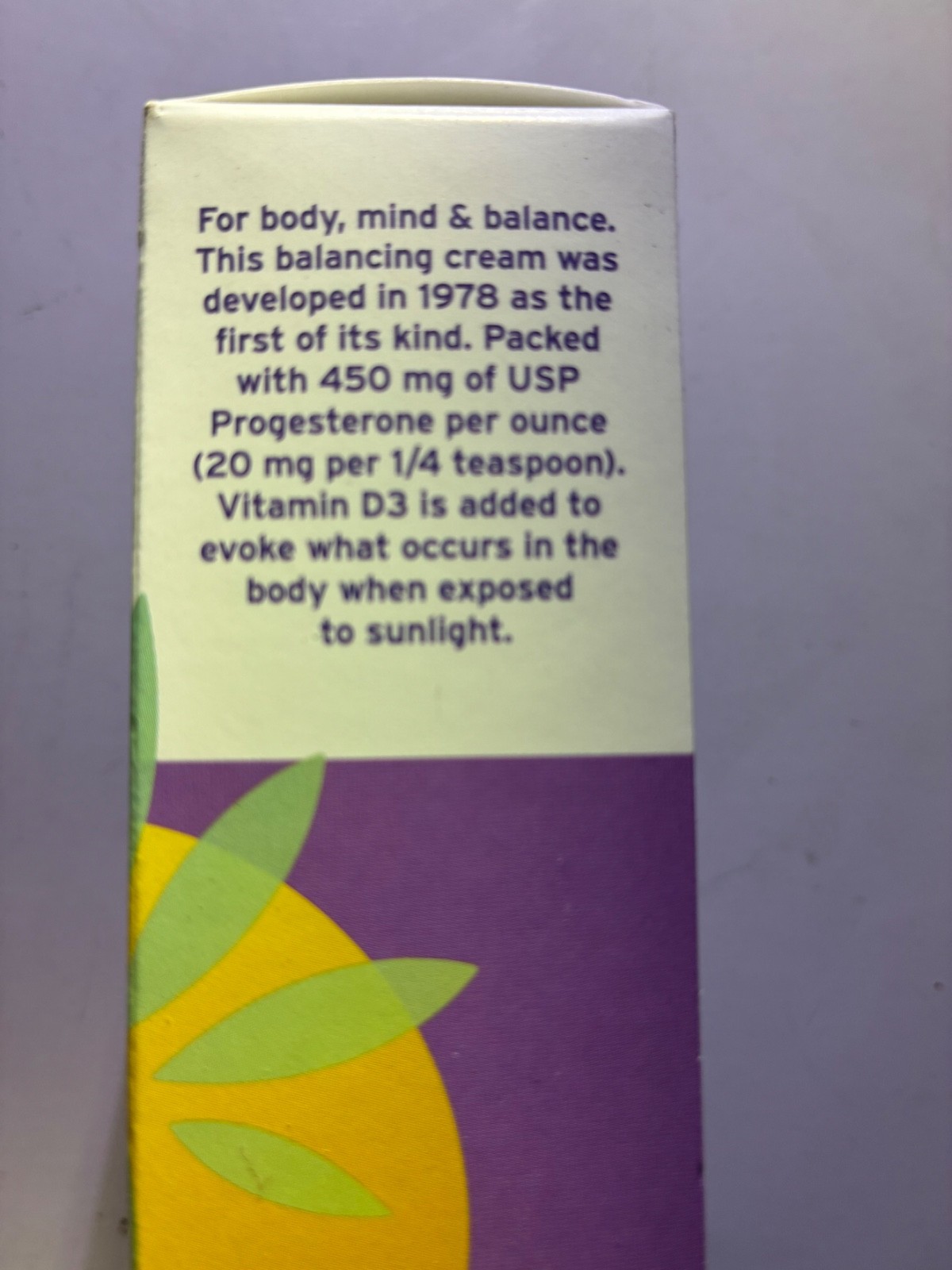 Emerita Pro-Gest Natural Balancing Cream Fragrance Free 4 oz