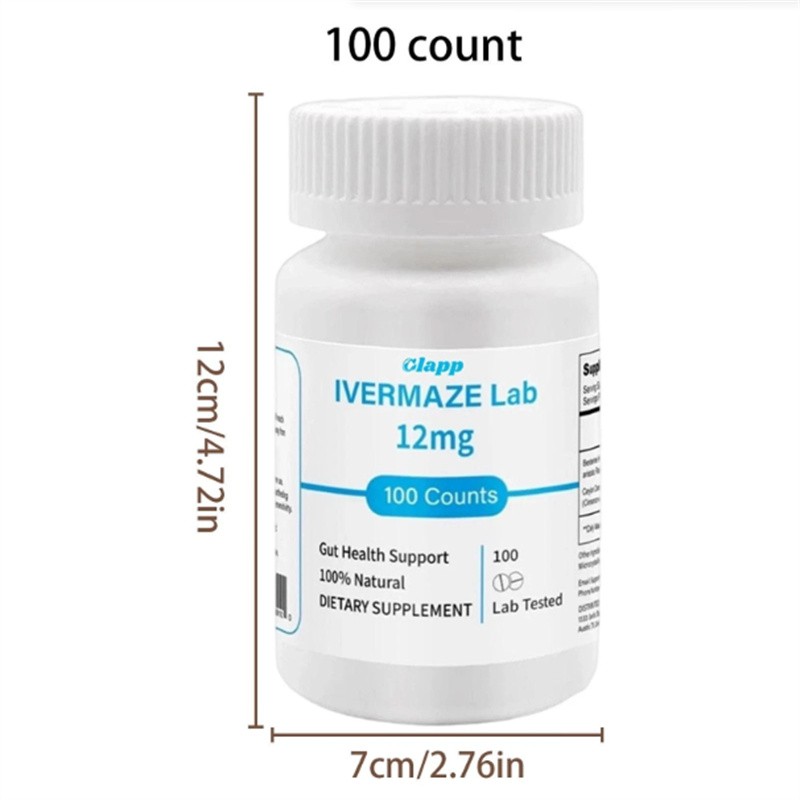 3PCS IVERMET – 12 mg,100 , 99% Purity Antioxidant Supplement