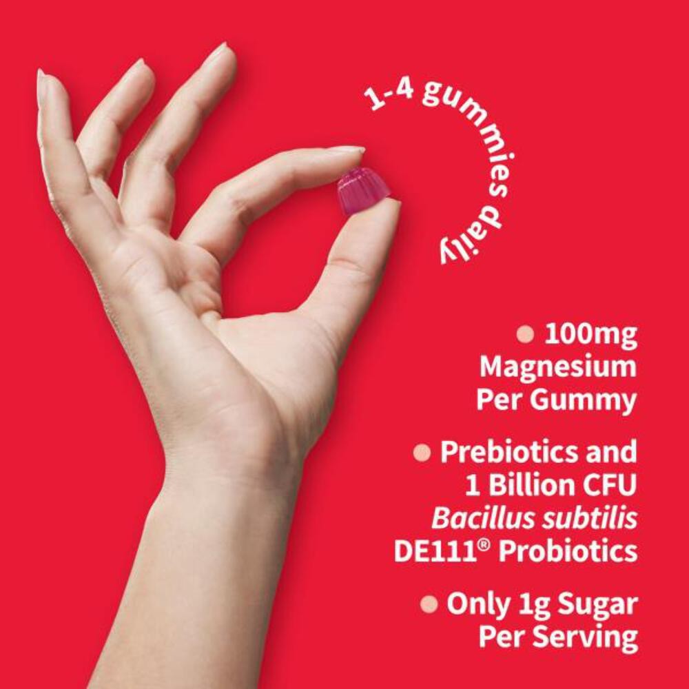 11/26 Garden of Life Magnesium Citrate Supplement Gummies with Prebiotics & Prob