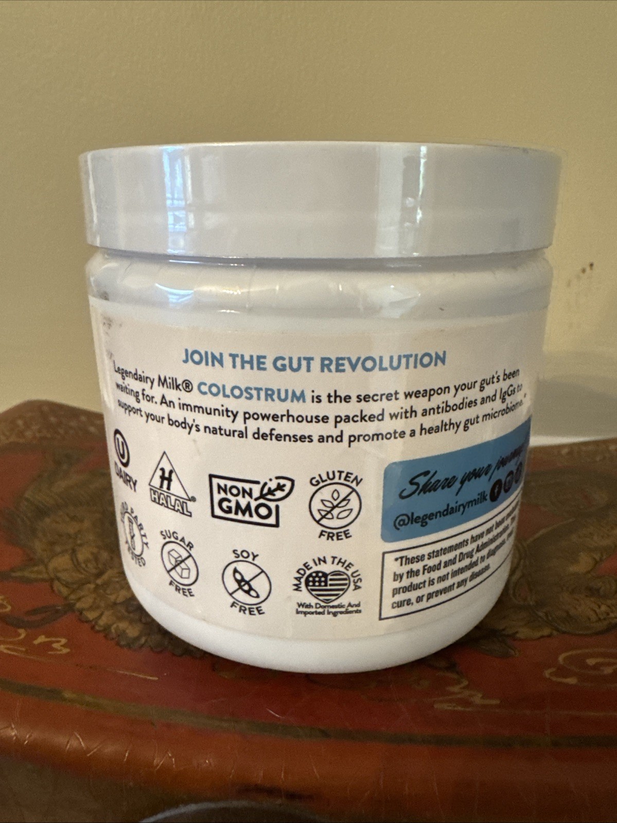 Legendairy Milk Colostrum Supplement Chewable Tablets 60ct *EXP 02/2026