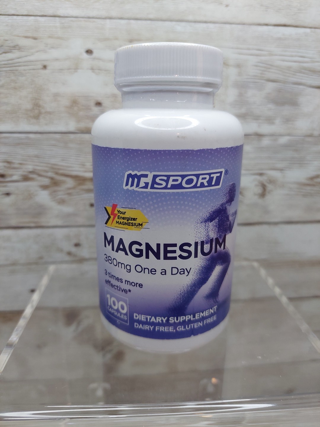 Magnesium Supplement Complex MGSPORT- High Absorption with Vitamins B6, 02/2027
