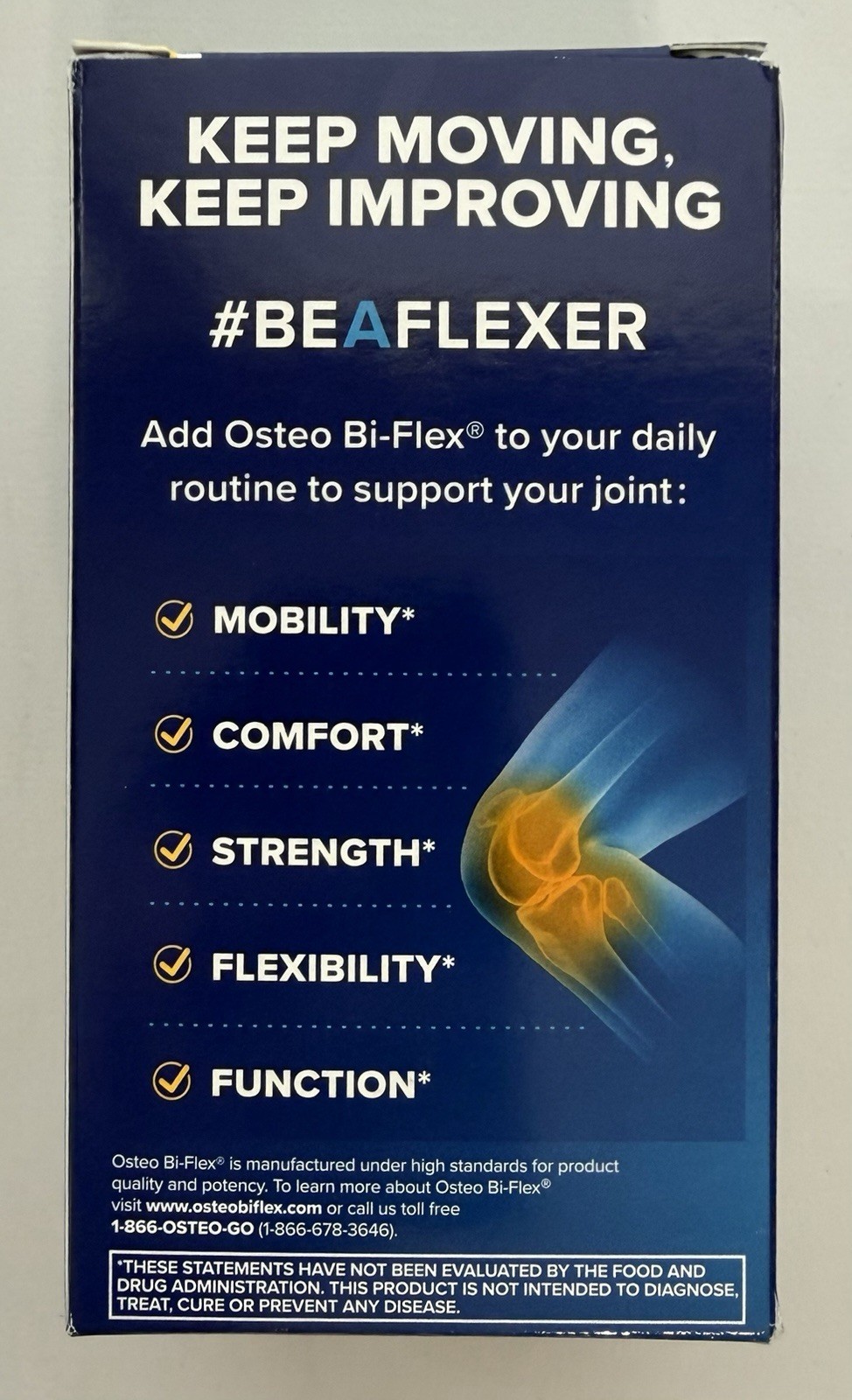 Osteo Bi-Flex Triple Strength Glucosamine Joint Supplement 120 Coated Tablets