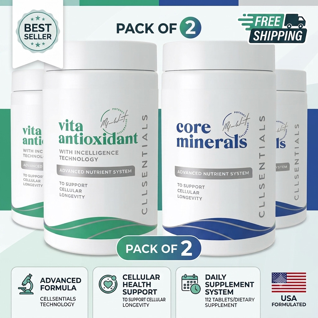 USANA CellSentials Vita Antioxidant + Core Minerals Latest Formula Exp 12/28