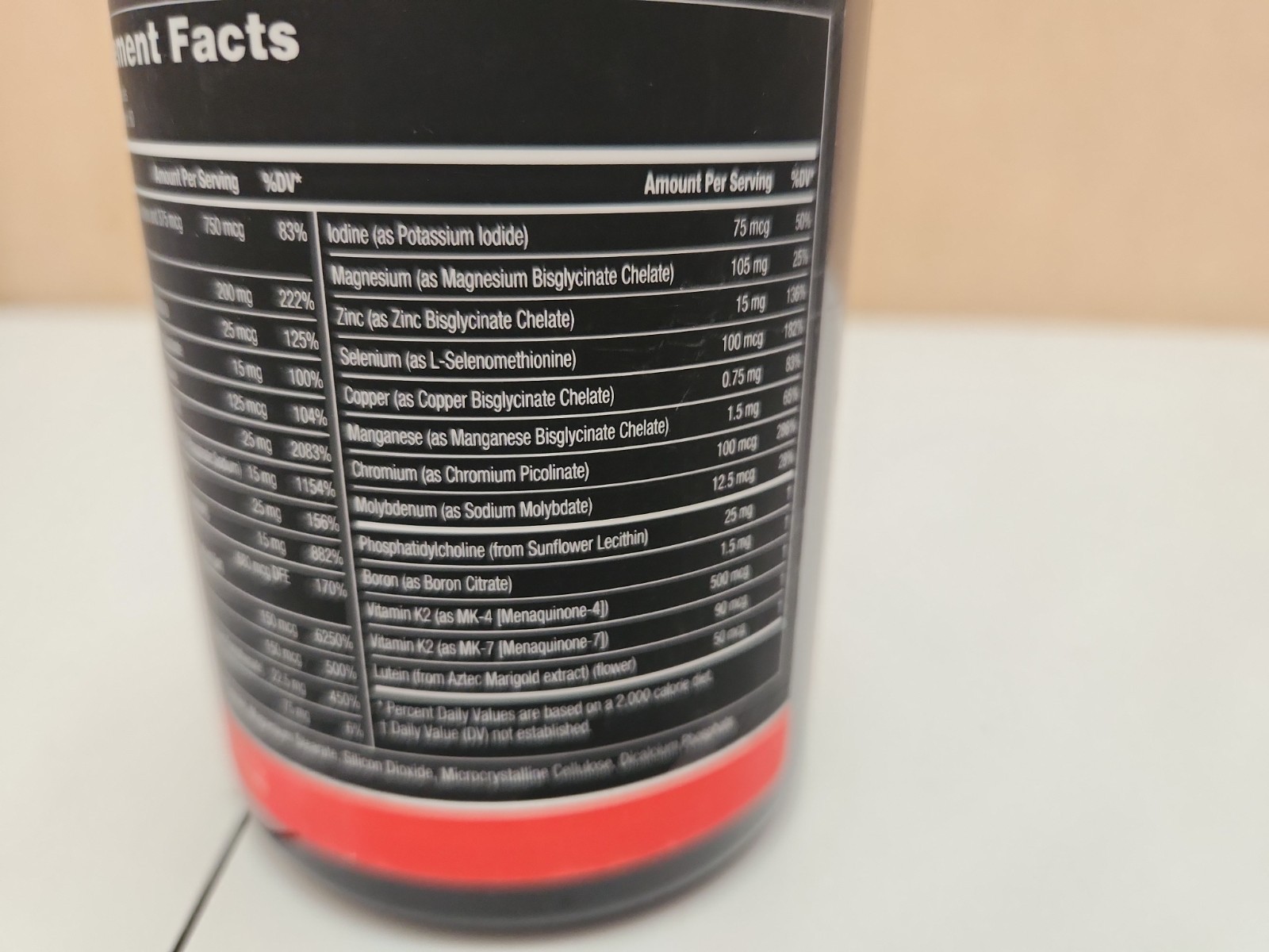 Gorilla Mind Elite Multi-Vitamin Daily Wellness Immune Formula 180 Capsules 0627