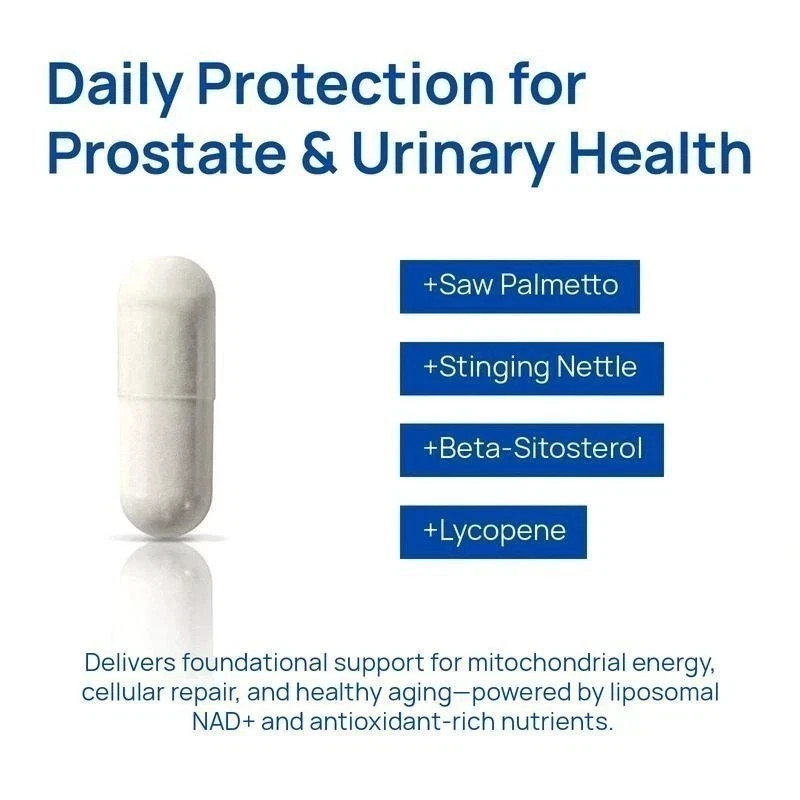 Selerb NAD+ Supplement for Men- Circulation & Prostate Support- 60 Capsules Edib