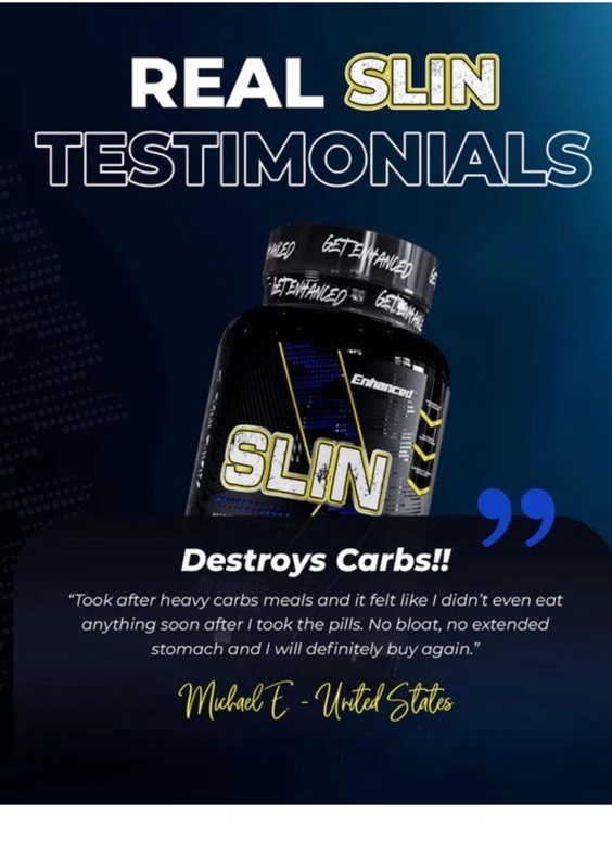 Enhanced Labs SLIN Nutrient Partitioner BuildMuscle New Sealed 120 Caps 06/2027