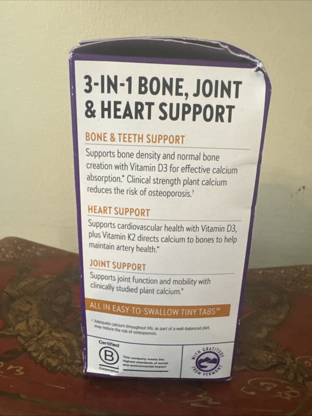 New Chapter Bone Strength Take Care Tiny Tabs – 240 Tablets