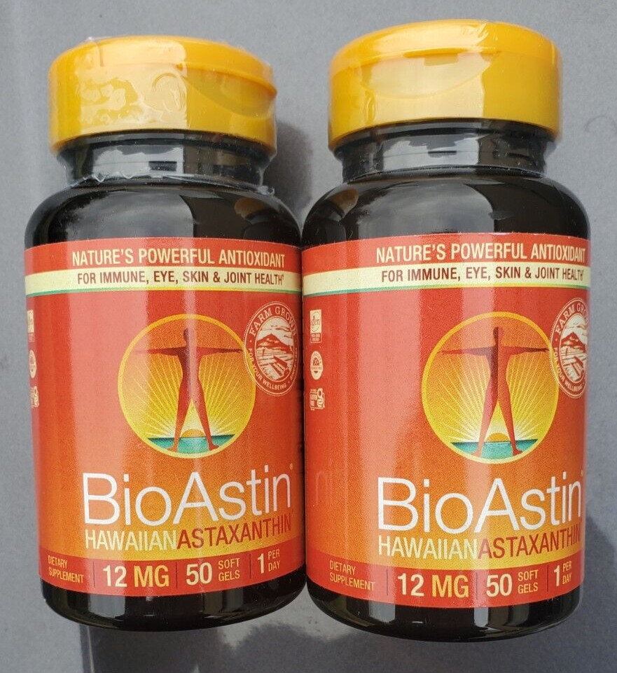 Nutrex Hawaii Bioastin Hawaiin Astaxanthin – 12 mg – 100 Gel Caps