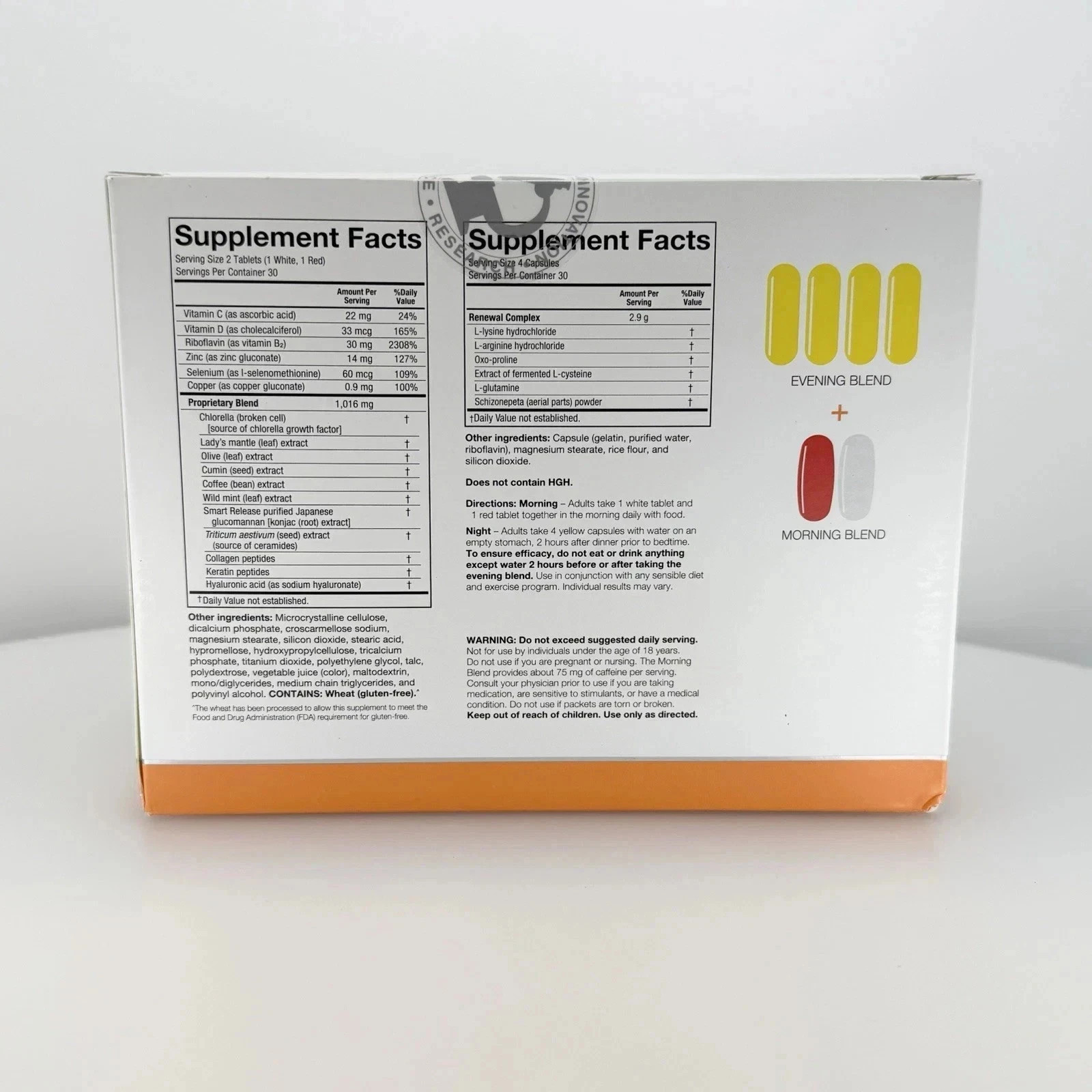 3 -Pack SeroVital Advanced 120 CAP + 60 Tablets 30 Day Dietary Supplement