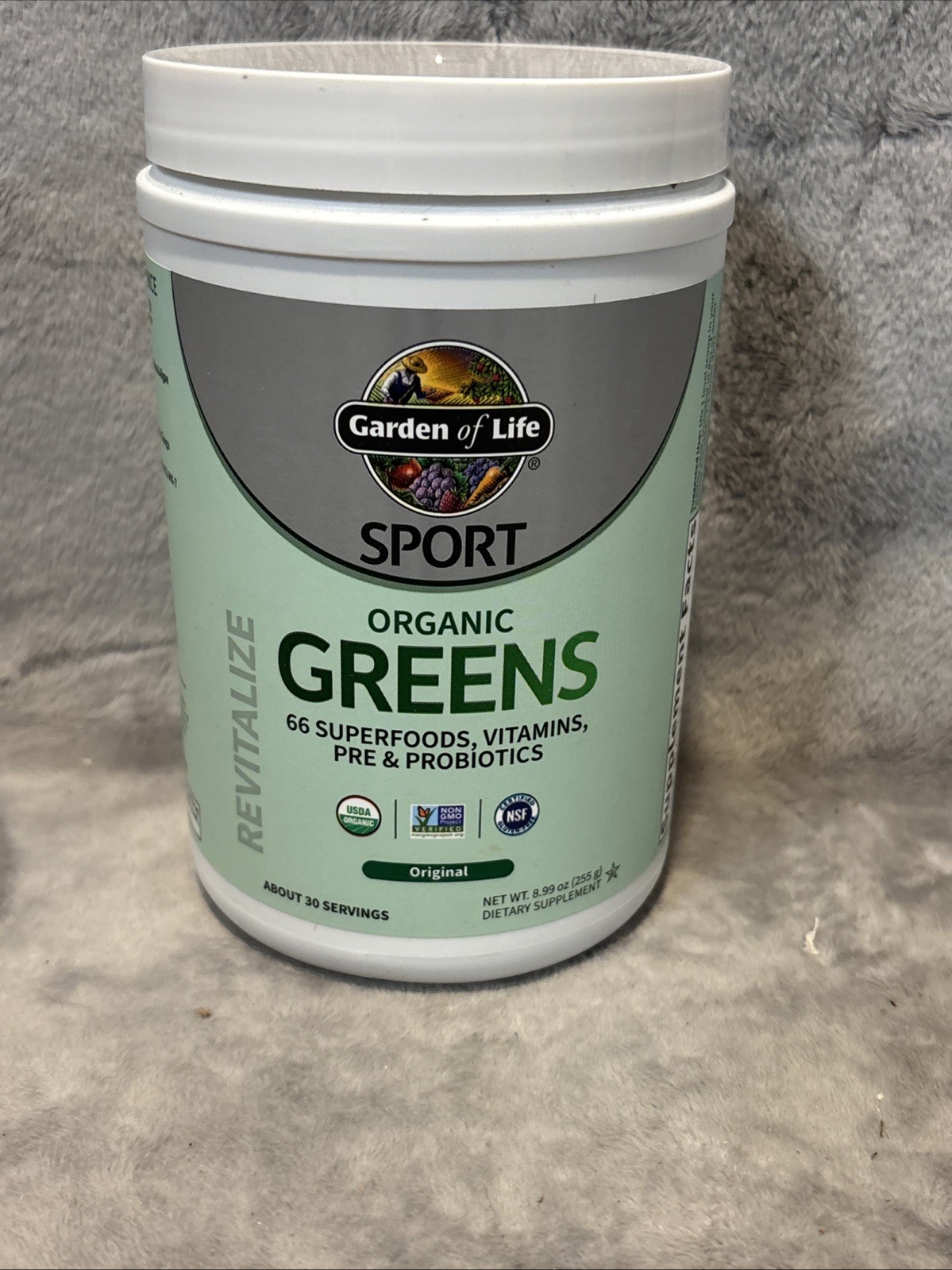 NEW- Sport Organic Greens, Original, 8.99 oz (255 g) About 30 Servings – 12/2025
