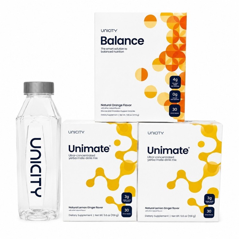 Unicity UFEEL GREAT Ginger + Lemon + Orang (Box of 30 Sachets each)- Exp 06/2028