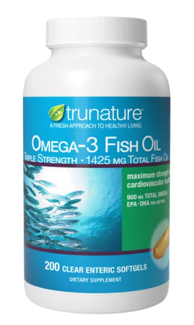 trunature Triple Strength Omega-3 900 mg, 200 Softgels