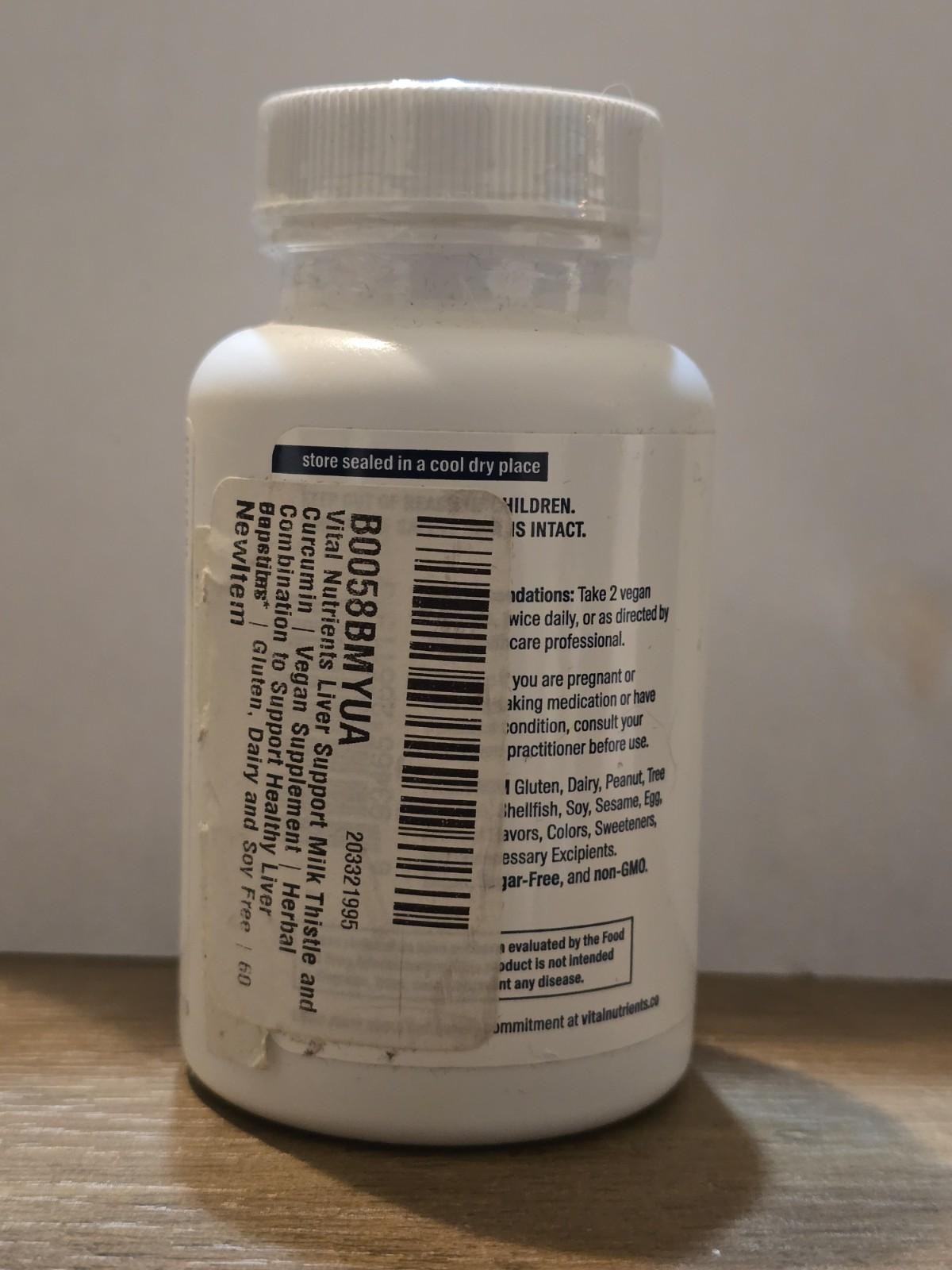 Vital Nutrients Detox Formula, 60 Vegan Capsules – 06/2026