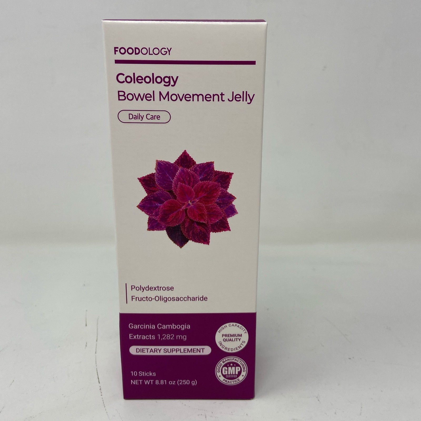 FOODOLOGY Coleology Bowel Movement Jelly Purple 25g x 10 Sticks