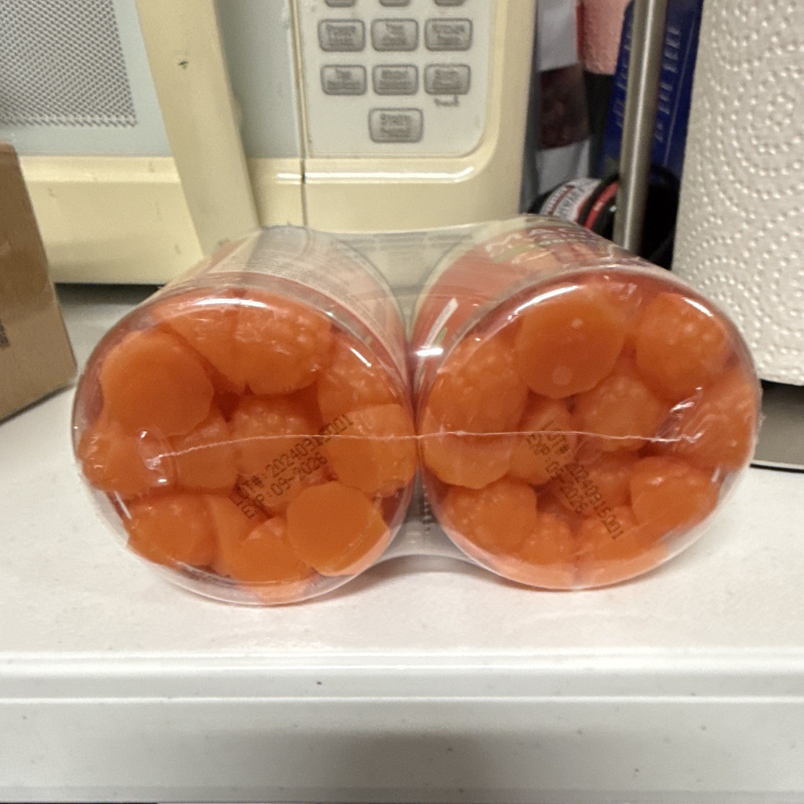 PARHAAT Magnesium Glycinate Gummies 1000mg Orange Vegan 60 w/ D3