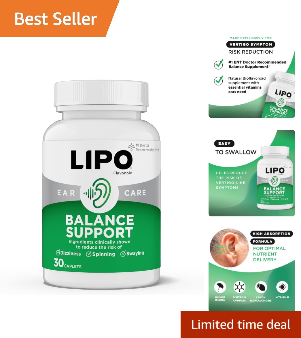 LIPO Balance Support – Daily Inner Ear & Balance Formula