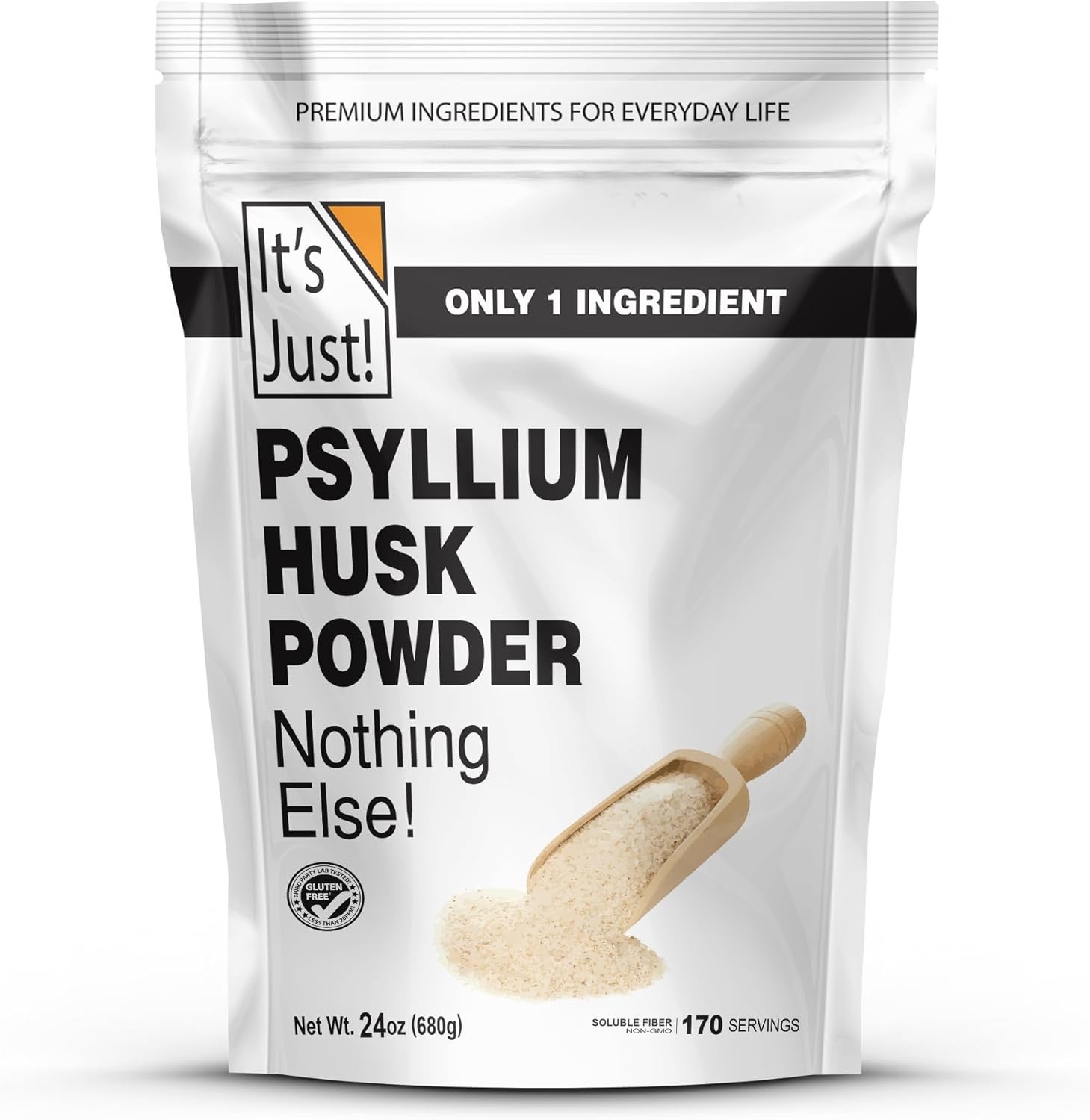 Husk Powder 24oz – Easy Mixing Dietary Fiber for Digestive Health