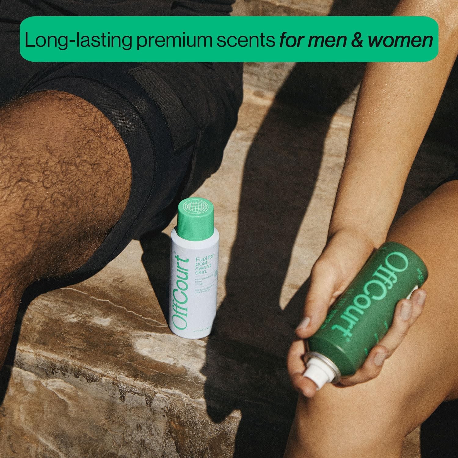 OffCourt Natural Body Spray for Men – Prebiotic 3.4 Ounce (Pack of 1)