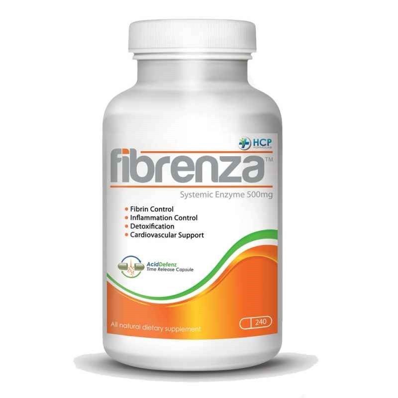 FIBRENZA HCP DISTRIBUTOR ~ ANTI INFLAMMATORY & VIRAL ENZYMES 240 CAPS ~ NEW!!