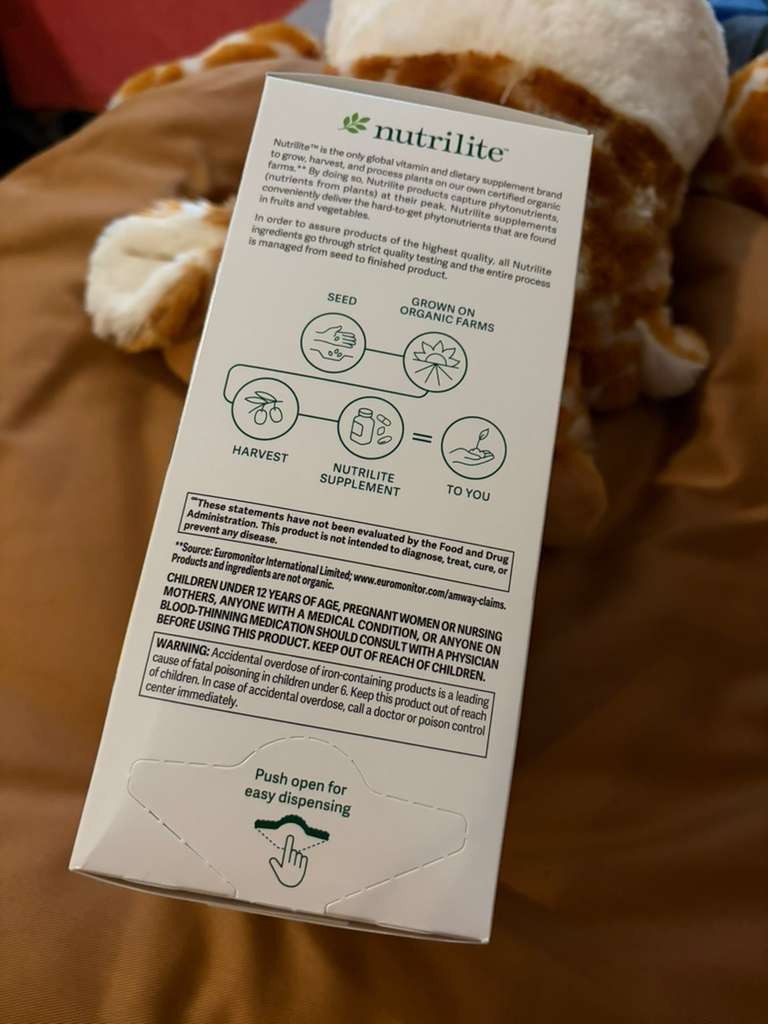 AMWAY NUTRILITE Perfect Pack – 60 Packets (30 AM and 30 PM)