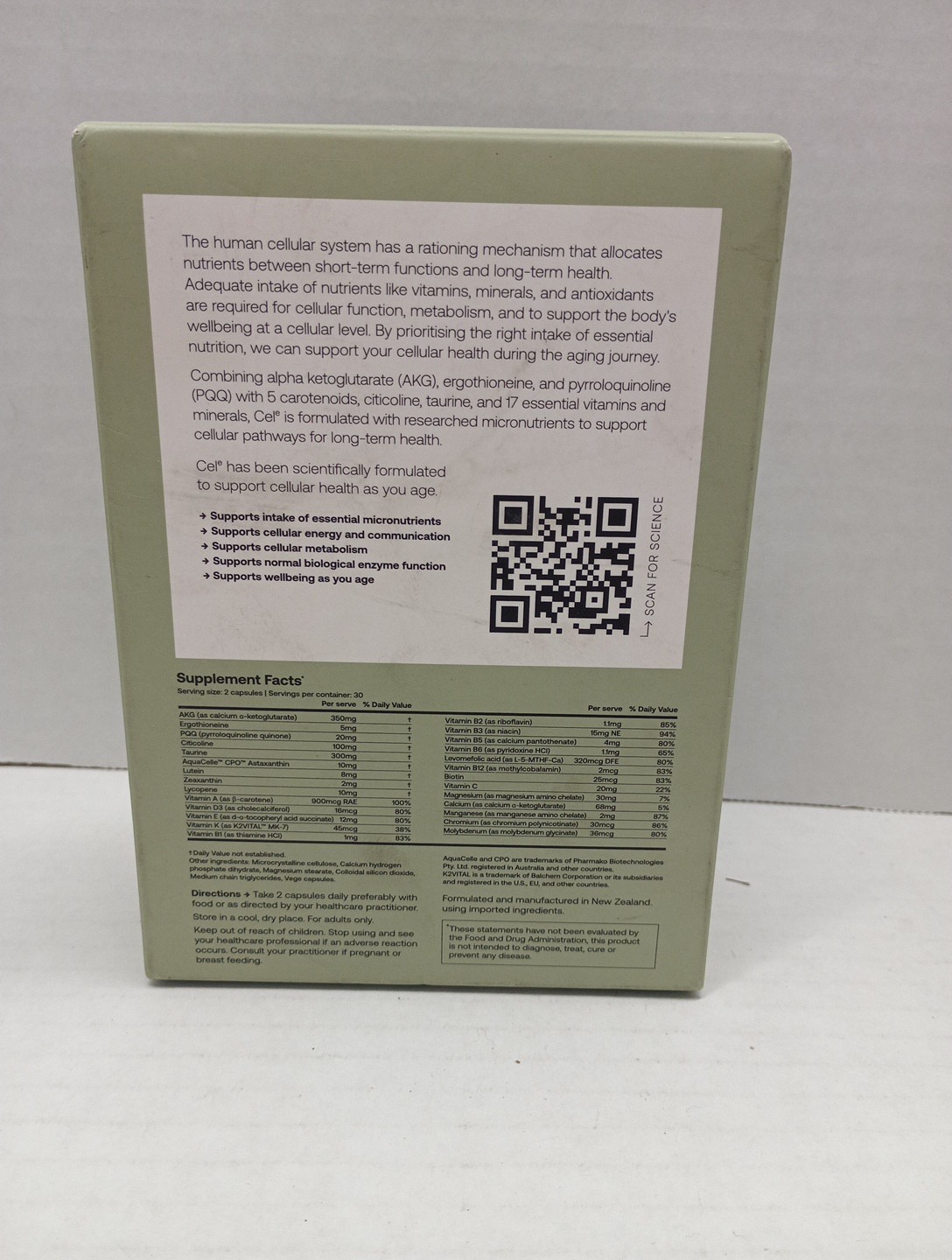 Cel E SRW Cellular System Essential 60 Vege Capsule Note: See Description