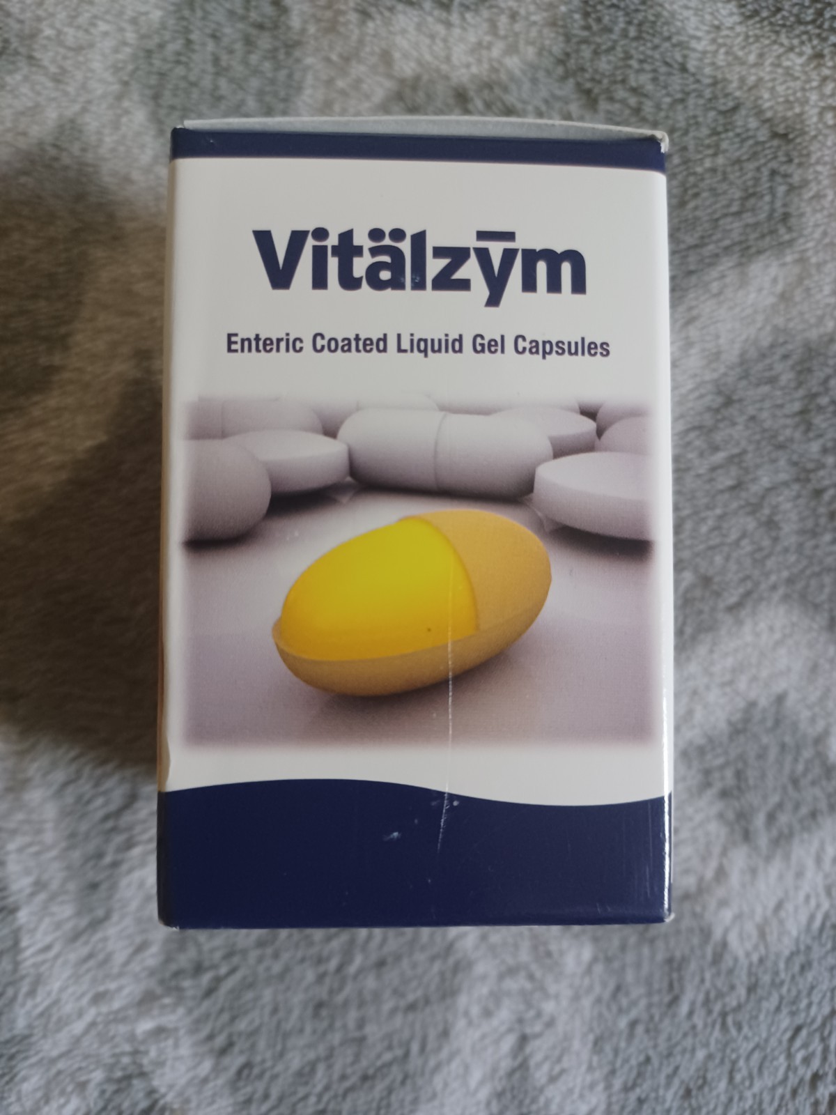Vitalzym Proteolytic Systemic Enzymes Liquid Gel 6 Caps with Serrapeptase 05/27