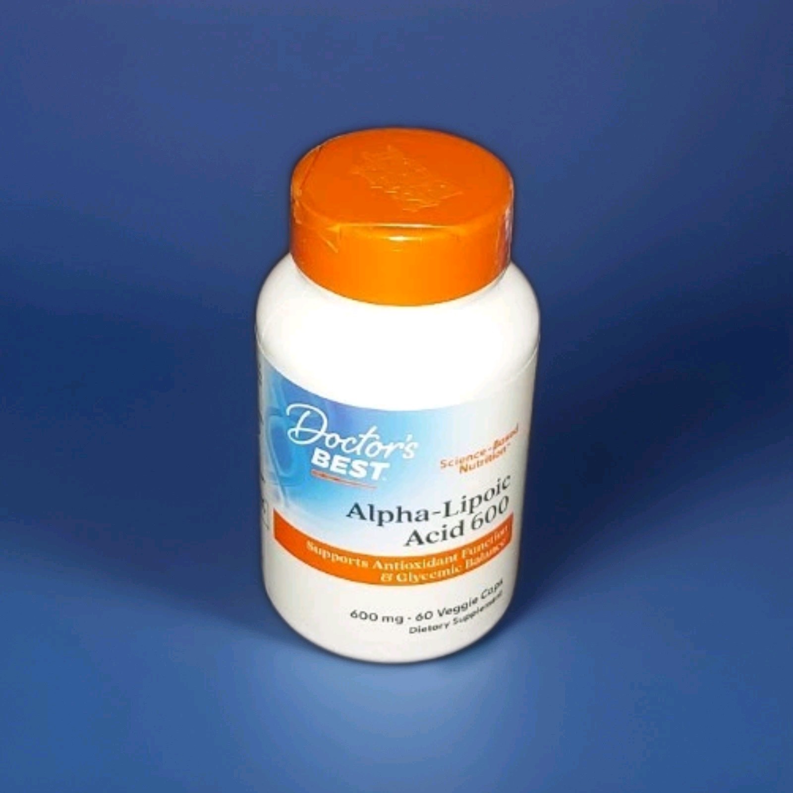 Doctors Best Alpha Lipoic Acid 600 mg 180 Veggie Caps (3×60)