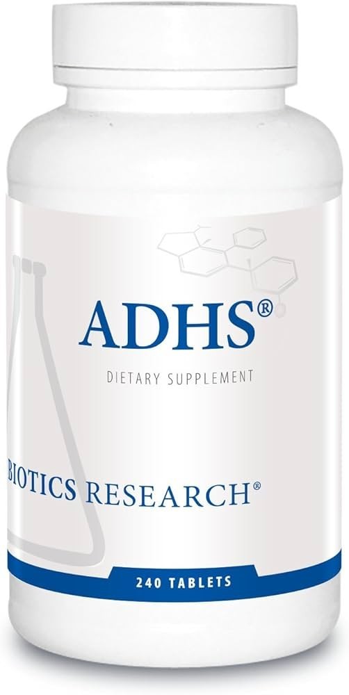 Biotics Research ADHS 240 Tablets Adrenal Support Exp – 12/2027