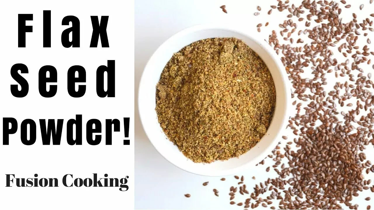 Brown Flax Seed Powder Omega-3 NON GMO 100% Pure Flaxseed Ground Flour
