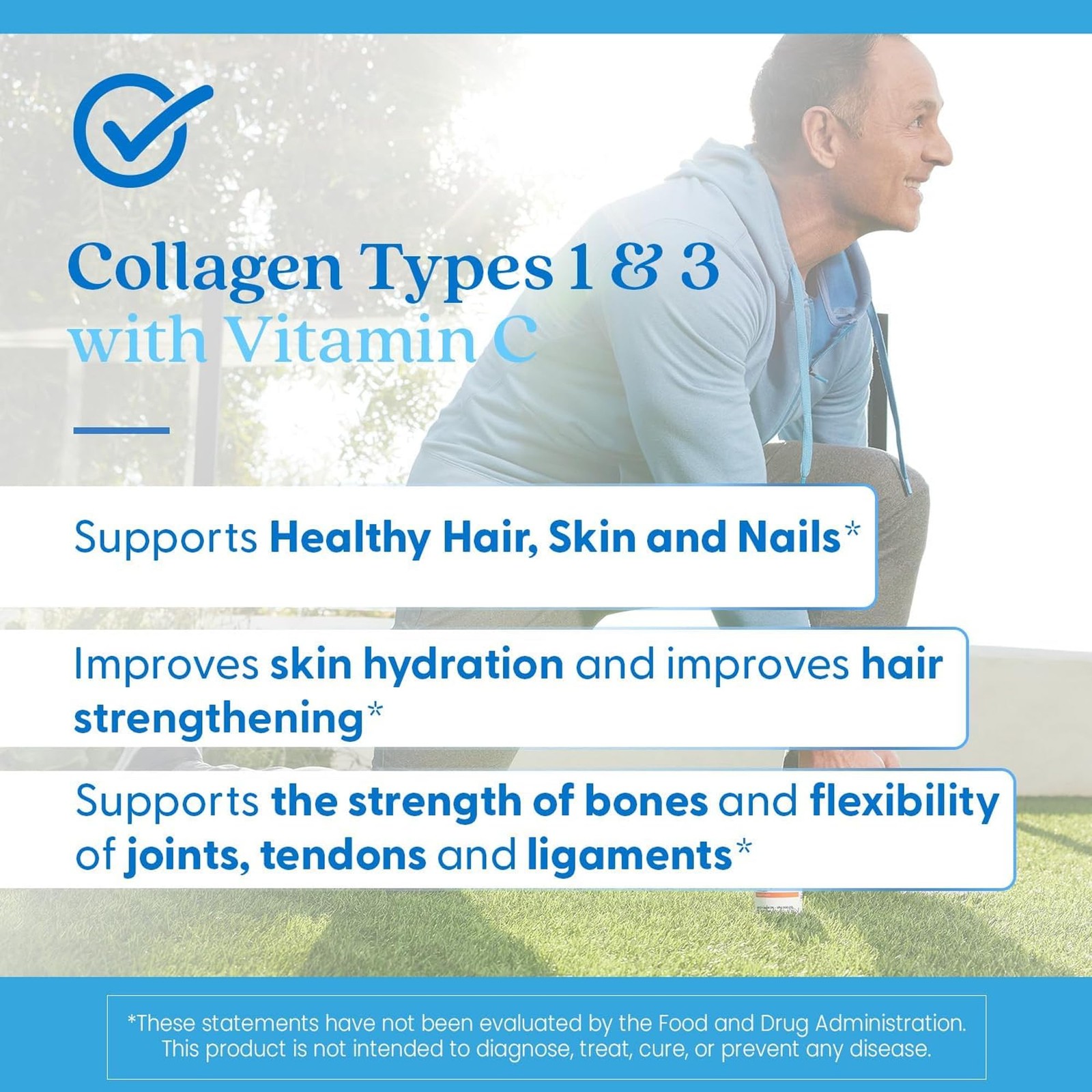 Doctor’s Best Collagen Peptides Types 1 & 3 – 240 Count (Pack of 1), No Color
