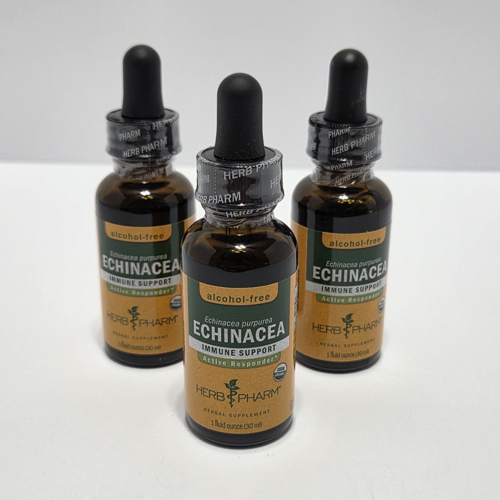 Echinacea Glycerite 1 oz by Herb Pharm – Lot of 3