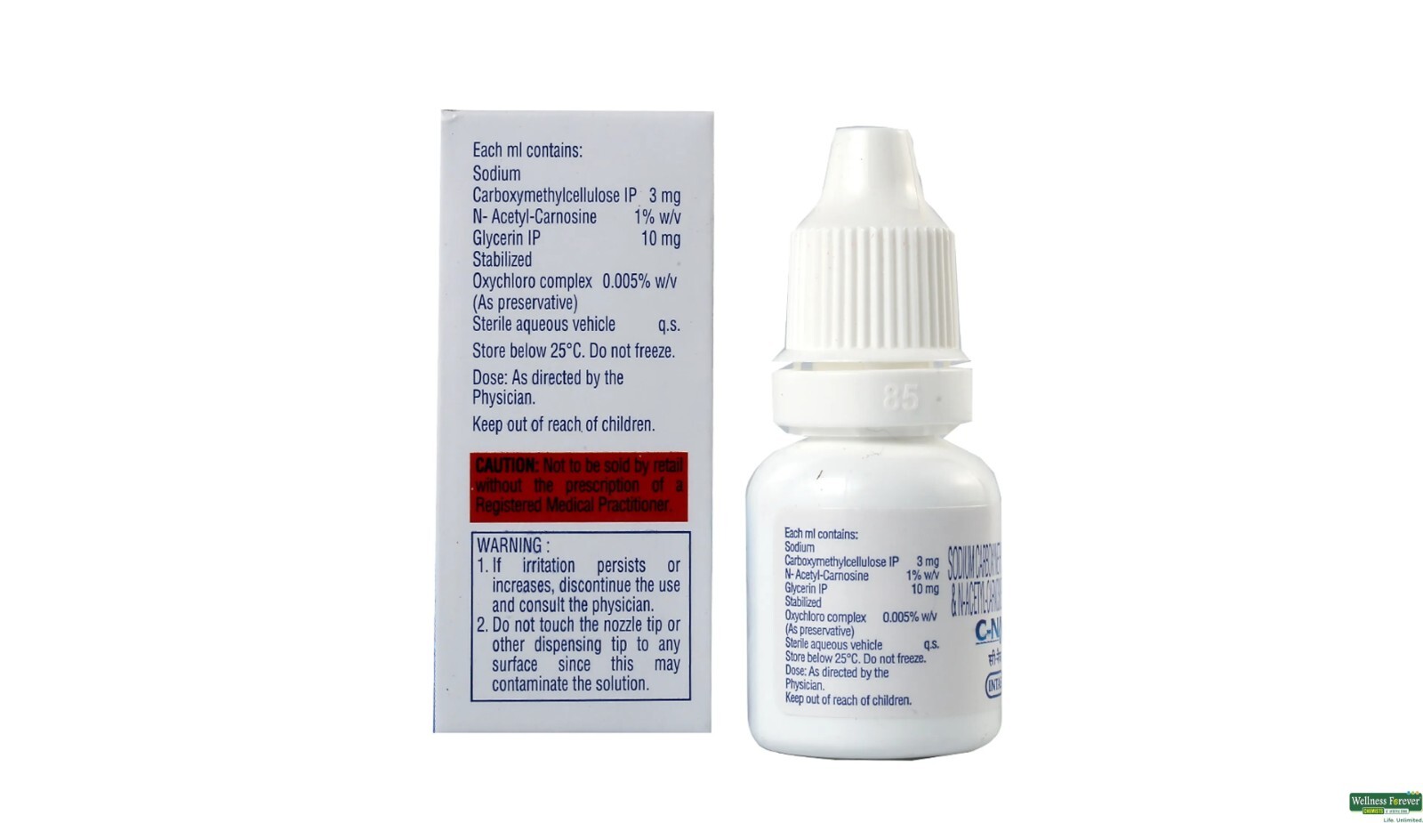 C-NAC Eye Drops (10ml) Best for Eye Care (BUY 3 QUANTITY & GET 5 OF CNAC)