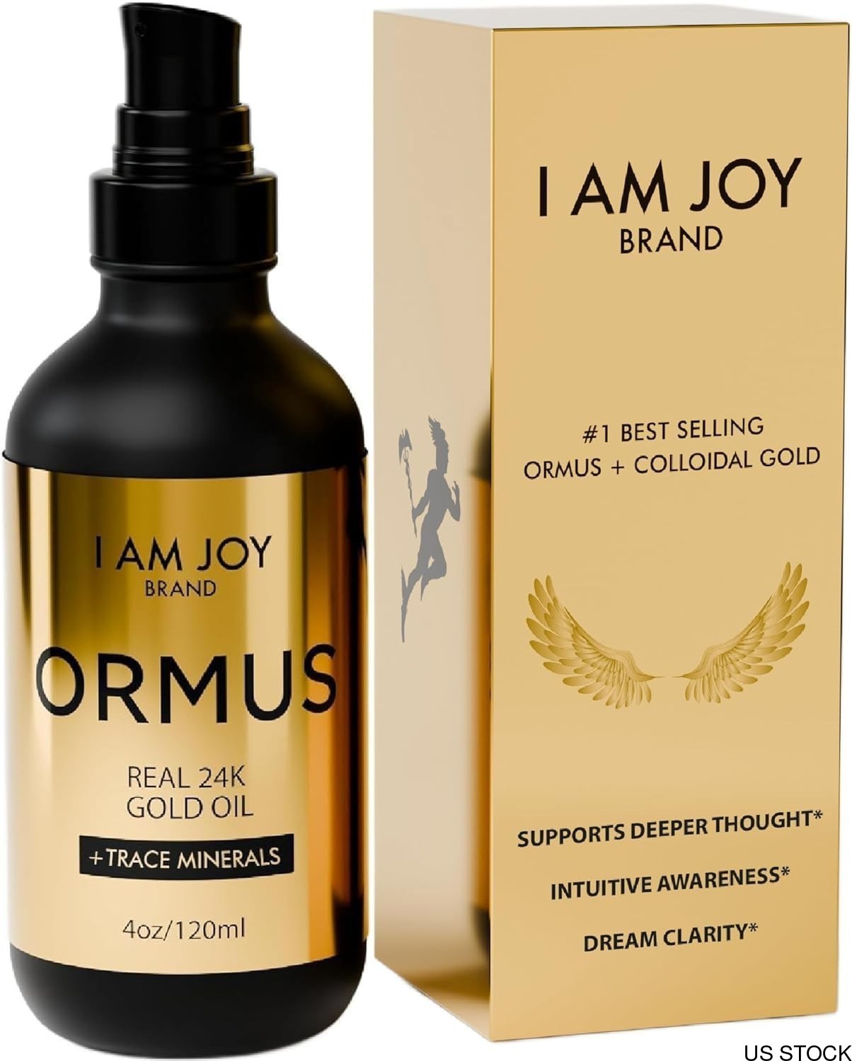 Advanced 4oz 120ml Monoatomic Ormus Gold Oil Fluid Pineal Decalcification DNA Re