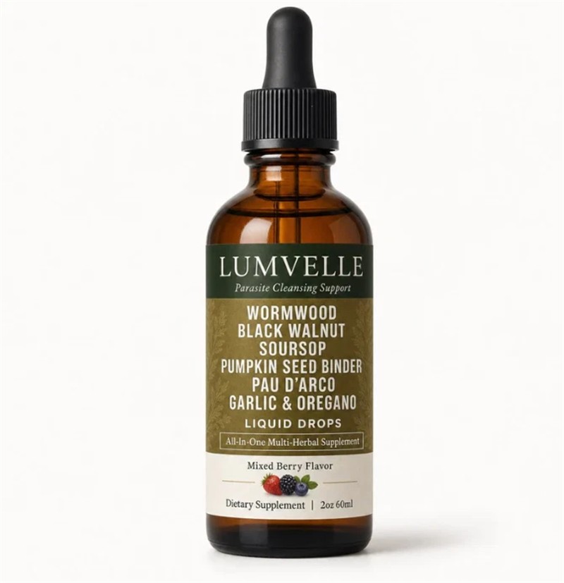 LUMVELLE Wild Harvested Wormwood Herbal Liquid Botanical Supplement Drops 60ml