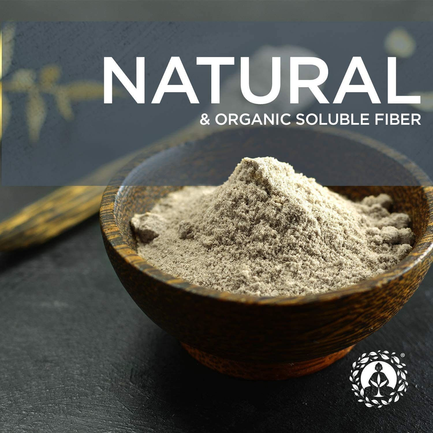Organic Psyllium Husk Powder – Premium Indian Natural 8 Ounce (Pack of 1)