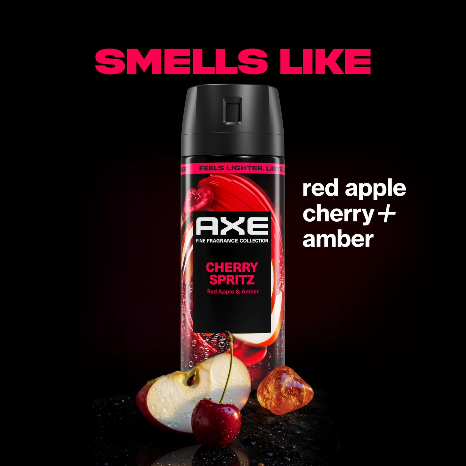 AXE Fine Fragrance Collection Body Spray Cherry Spritz 2.9 Ounce (Pack of 1)