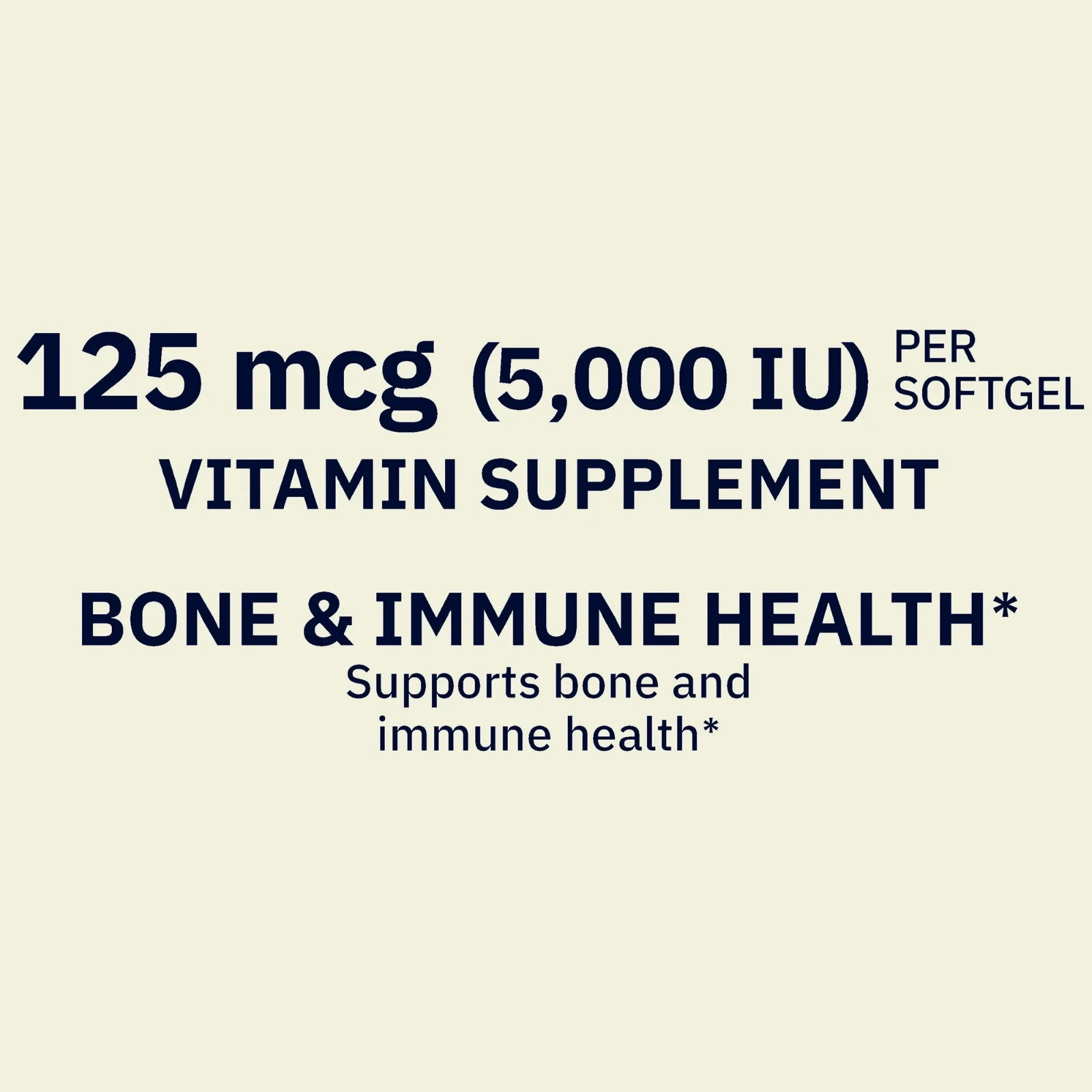 Spring Valley Vitamin D3 Supplement Softgels – 5000iu 250 Count