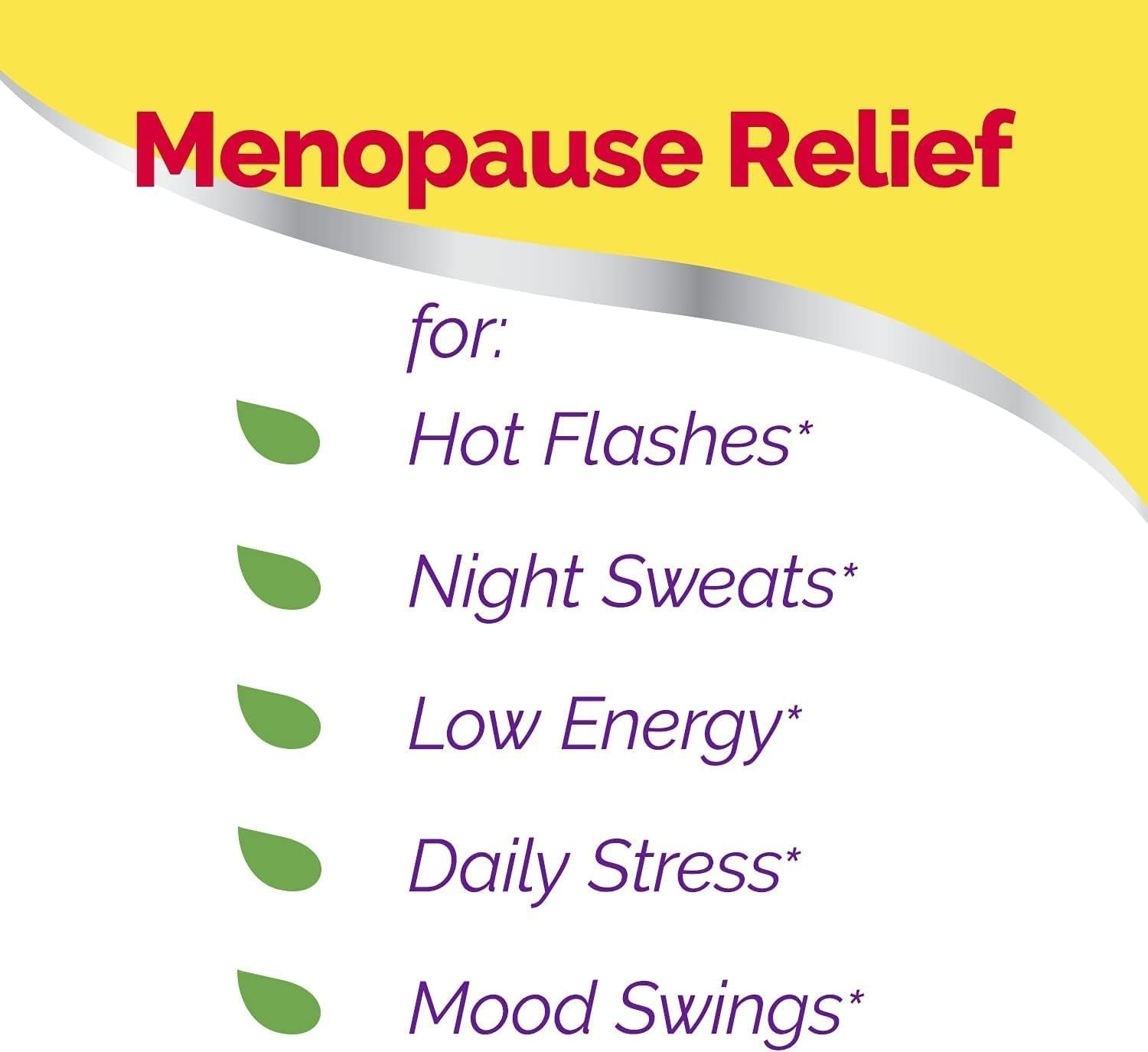 Stress Relief & Energy Boost for Menopause Relief – 28 Ct. – Clinically Prove…