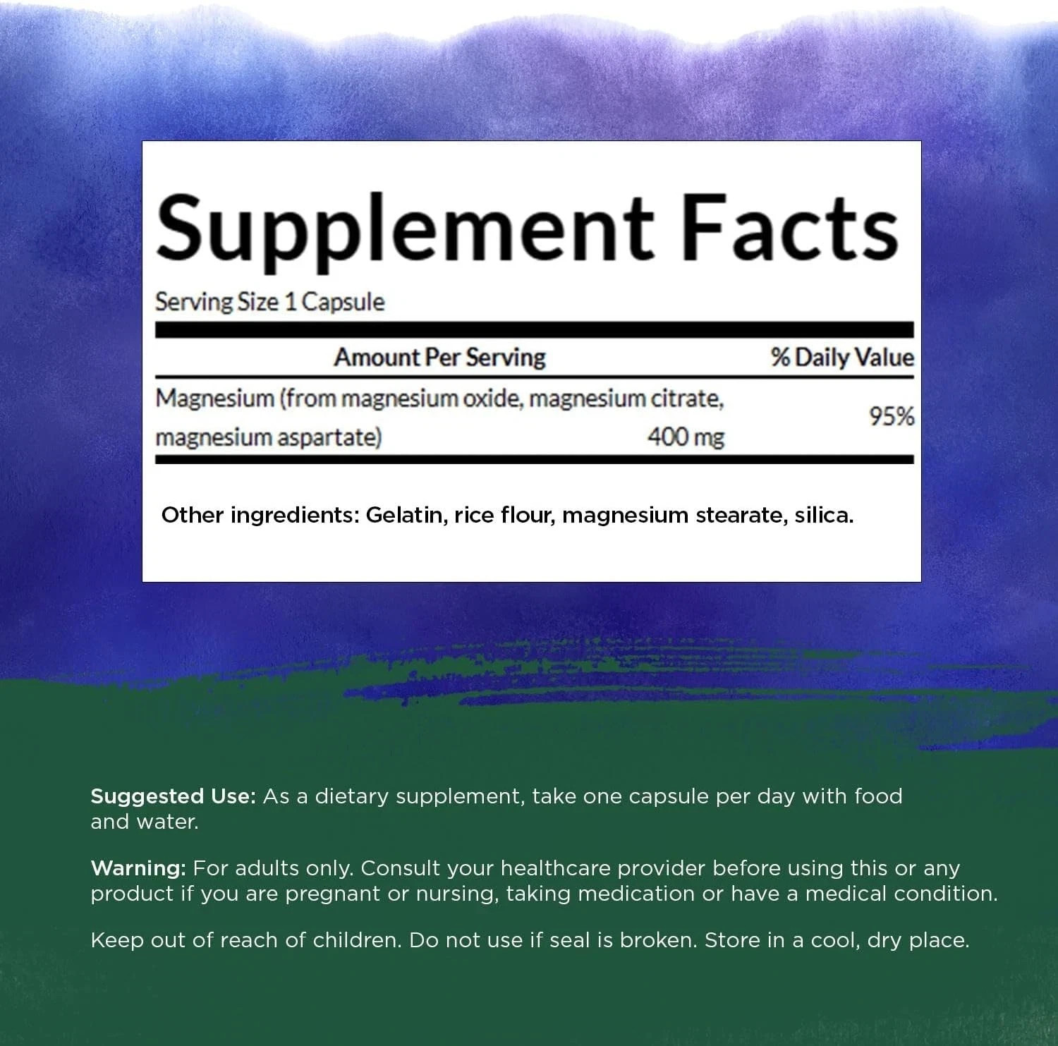 Swanson Triple Magnesium Complex – Supplement 300 Count (Pack of 1)